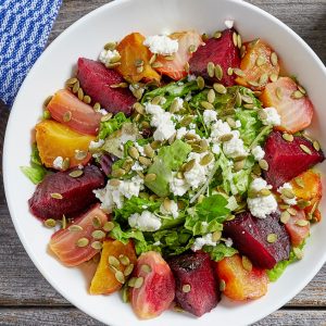Beet & Goat Cheese Salad