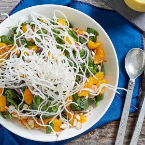 Crunchy Spinach Salad