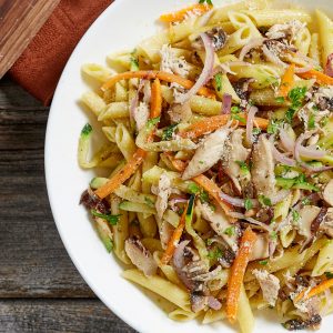 Shiitake Chicken Penne