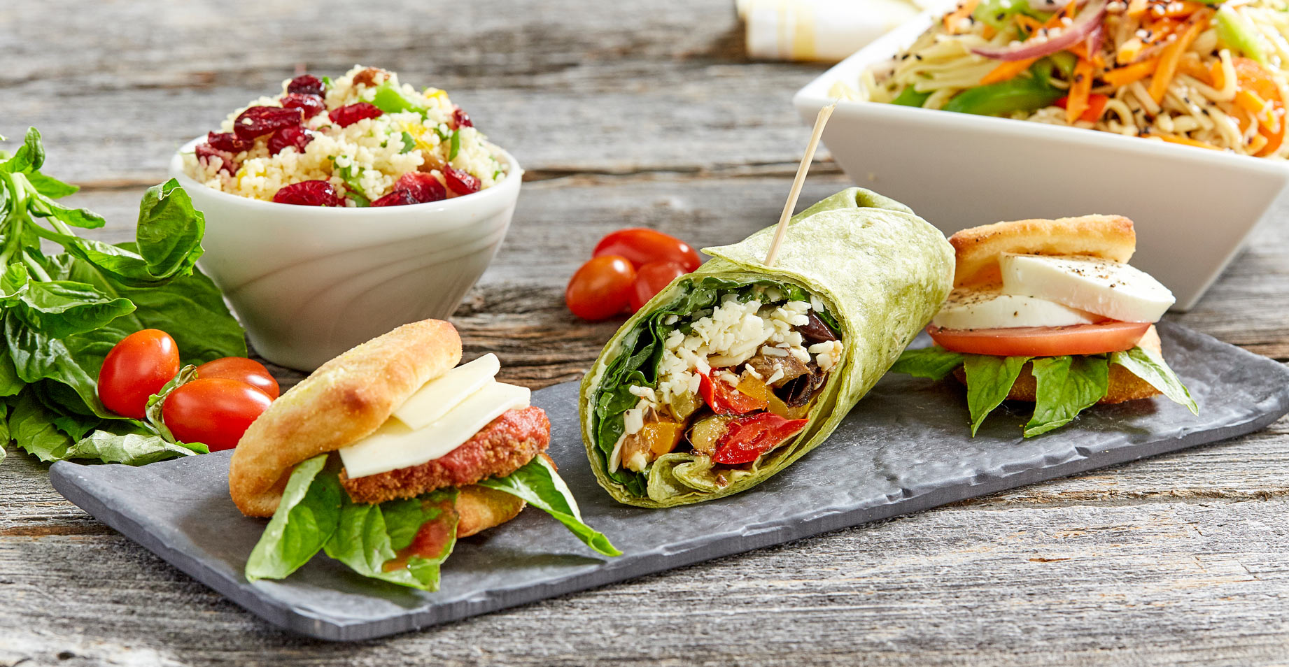 Ultimate Veggie Sandwich Platter