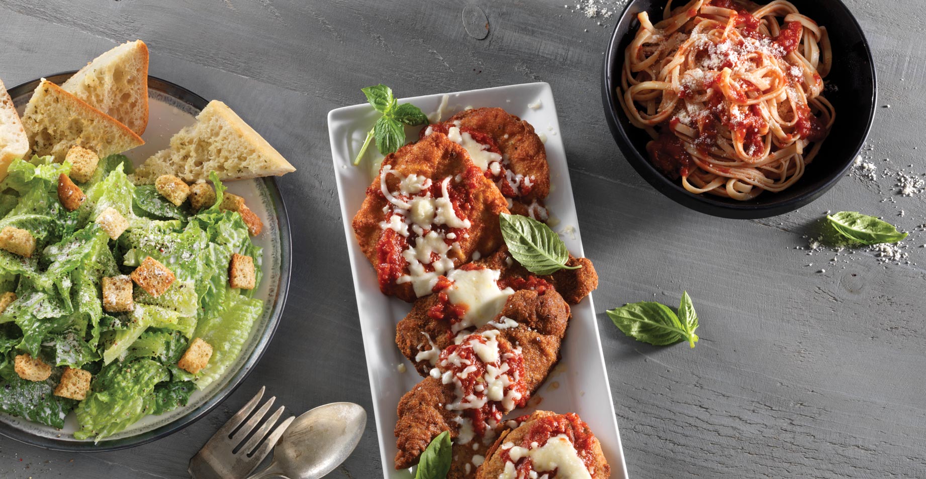 Complete Parmesan Dinner