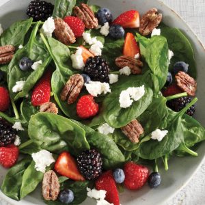 Spinach & Mixed Berry Salad