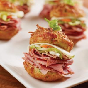 Mini Latke Sliders