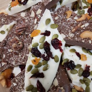 Chocolate Trail Mix Bark